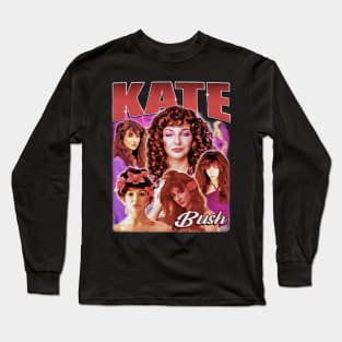 Beauty Kate Bush Retro Long Sleeve T-Shirt